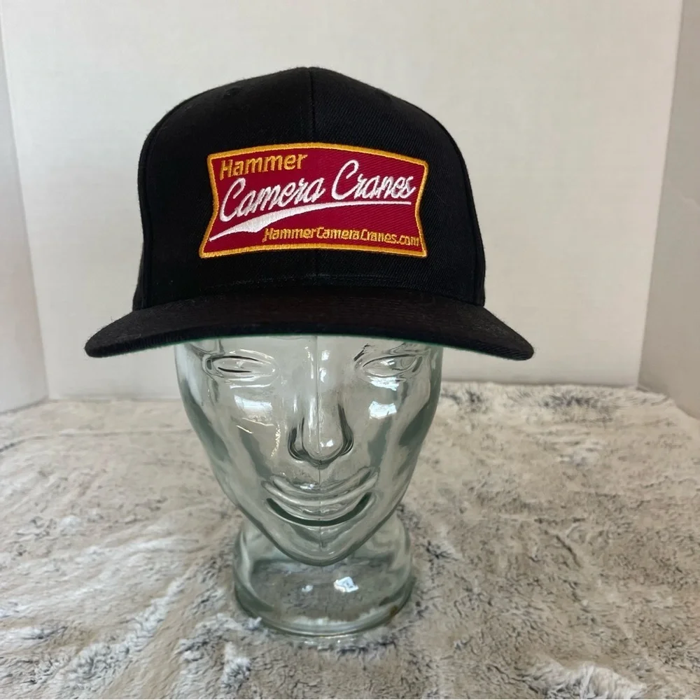 Black Hammer Camera Cranes Cap